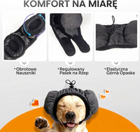 Cichouszek – Nauszniki Uspokajające dla Psa — 4